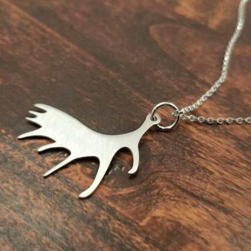 Moose Antler Necklace